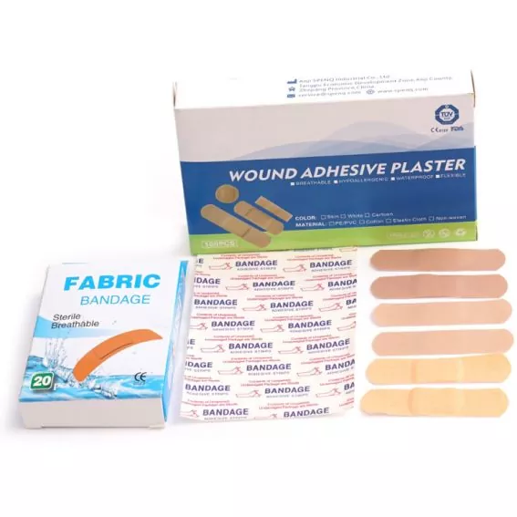 Cotton Fabric Sterile Wound Plaster ၊